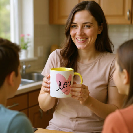 Hochwertige Keramiktasse für jeden Anlass. Muttertagsgeschenk  – 325ml Geschenkidee: spülmaschinenfest und mikrowellengeeignet. Perfekt als Geschenk für jeden Anlass.