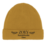 Beechfield Organic Cotton Beanie – Nachhaltige Bio-Mütze – persönlich gestaltbares Geschenk mit individuellem Design