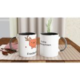 Personalisierbare 11oz Weihnachts-Keramiktasse – Spülmaschinen- & Mikrowellenfest – weiße Fototasse aus Keramik für Kaffee oder Tee