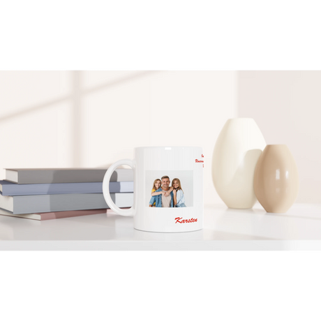 Personalisierbare Kaffeetasse für omas – Ein Geschenk, das Herzen verbindet – Fototasse mit individuell anpassbarem Design