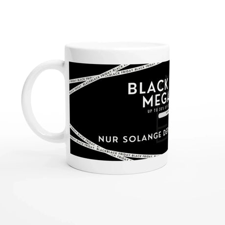 Personalisierbare Keramiktasse mit farbigem Rand | 312 ml Black friday Spezial 25 % auf – personalisierbare Keramiktasse mit individuellem Motiv