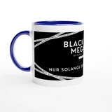 Personalisierbare Keramiktasse mit farbigem Rand | 312 ml Black friday Spezial 25 % auf – personalisierte Keramiktasse als persönliche Geschenkidee