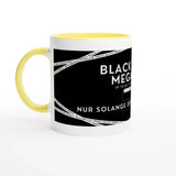 Personalisierbare Keramiktasse mit farbigem Rand | 312 ml Black friday Spezial 25 % auf – Fototasse mit individuell anpassbarem Design