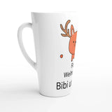 Personalisierbare Weihnachtstasse mit 17 oz ca 480 Ml mit Weihnachtsmotiv personalisierbar – personalisierbare Keramiktasse mit individuellem Motiv