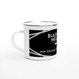 Personalisierbarer Emaille-Becher | Ideal für Camping und Reisen Black Friday Spezial 25 % – personalisierbare Keramiktasse mit individuellem Motiv