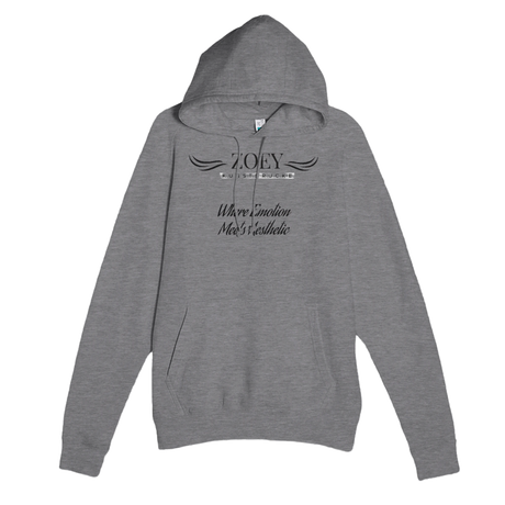Dekoration mit Charakter. Premium Unisex Personalisierbarer Mid-Weight Hoodie | Laneseven LS13001: zeitlos und harmonisch. Eine besondere Bereicherung für jeden Raum.