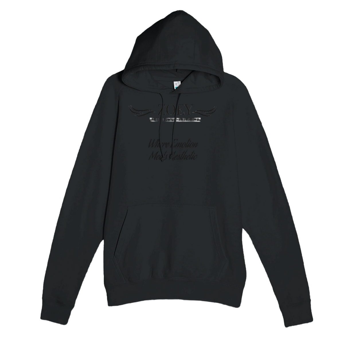 Dekoration mit Charakter. Premium Unisex Personalisierbarer Mid-Weight Hoodie | Laneseven LS13001: für stilvolle Raumgestaltung. Eine besondere Bereicherung für jeden Raum.