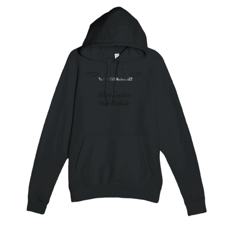 Dekoration mit Charakter. Premium Unisex Personalisierbarer Mid-Weight Hoodie | Laneseven LS13001: für stilvolle Raumgestaltung. Eine besondere Bereicherung für jeden Raum.