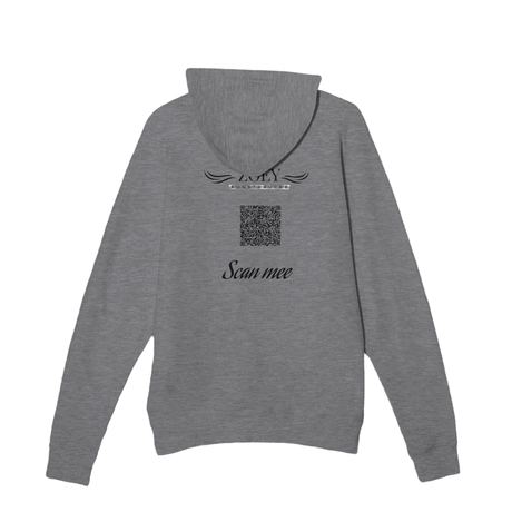 Dekoration mit Charakter. Premium Unisex Personalisierbarer Mid-Weight Hoodie | Laneseven LS13001: zeitlos und harmonisch. Schlicht, elegant und wirkungsvoll.