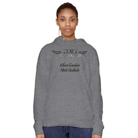 Stimmungsvolle Wandkunst für stilvolle Räume. Premium Unisex Personalisierbarer Mid-Weight Hoodie | Laneseven LS13001: zeitlos und harmonisch. Schlicht, elegant und wirkungsvoll.
