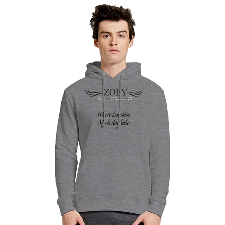 Dekoration mit Charakter. Premium Unisex Personalisierbarer Mid-Weight Hoodie | Laneseven LS13001: zeitlos und harmonisch. Eine besondere Bereicherung für jeden Raum.