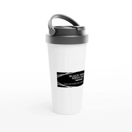 Personalisierte Fototasse – Dein eigenes Design auf Edelstahlbecher Black Friday 25 % – personalisierbare Keramiktasse mit individuellem Motiv