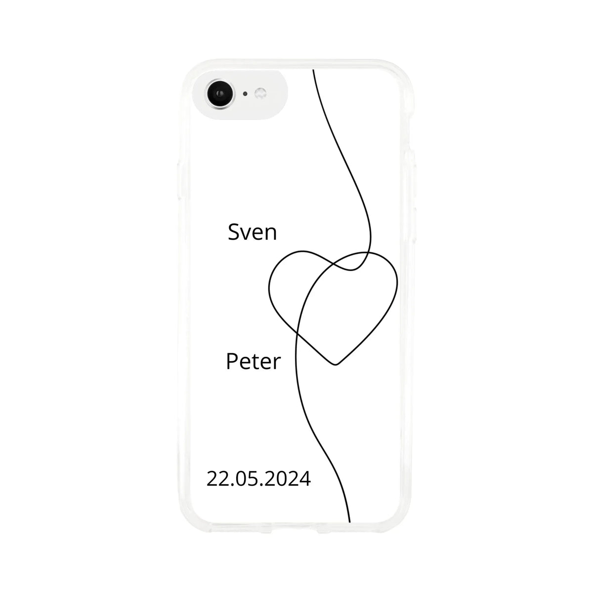 Dekoration mit Charakter. Personalisierte Handyhülle – Transparent & Stylisch - Schutz für dein Handy: für stilvolle Raumgestaltung. Eine besondere Bereicherung für jeden Raum.