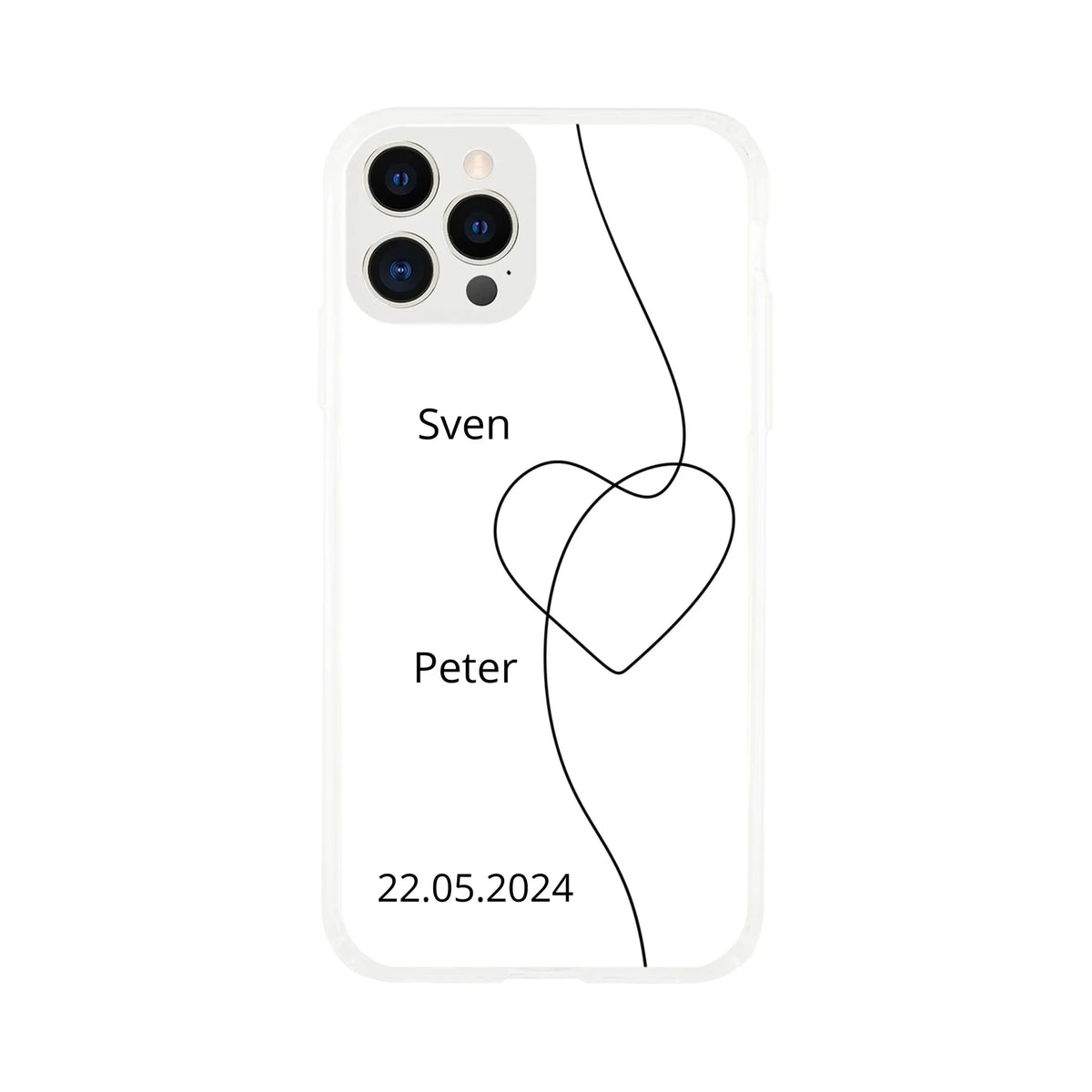 Personalisierte Handyhülle – Transparent & Stylisch - Schutz für dein Handy – Smartphonehülle mit individuell anpassbarem Design