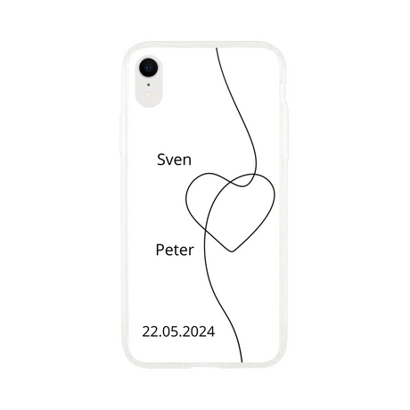 Dekoration mit Charakter. Personalisierte Handyhülle – Transparent & Stylisch - Schutz für dein Handy: zeitlos und harmonisch. Schlicht, elegant und wirkungsvoll.
