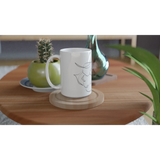 Personalisierte Keramiktasse (450 ml) – Perfektes Geschenk zum Muttertag – personalisierbare Tasse mit dekorativer Motivgestaltung