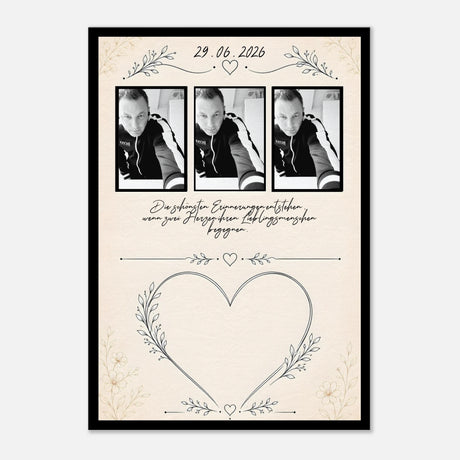 Bild zu Unsere Kategorie Personalisierte Leinwand zur Hochzeit in 95 Sprachen personalisierbar.