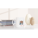 Opa Tasse – Geschenk mit Foto & Spruch – weiße Fototasse aus Keramik für Kaffee oder Tee