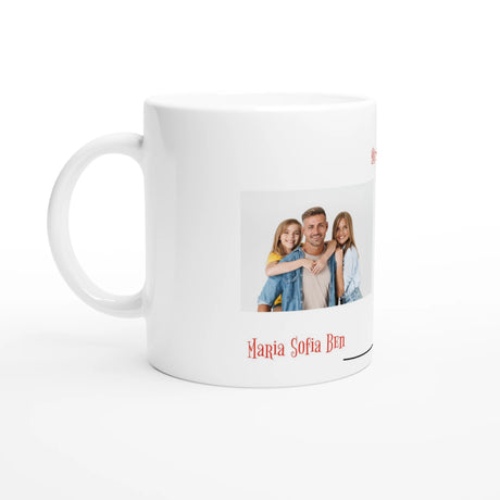 Personalisierbare Keramiktasse - Liebevolle Tasse für Oma - 11oz – personalisierbare Keramiktasse mit individuellem Motiv