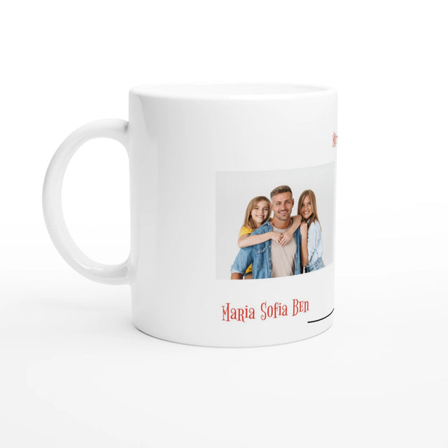 Personalisierbare Keramiktasse - Liebevolle Tasse für Oma - 11oz – personalisierbare Keramiktasse mit individuellem Motiv