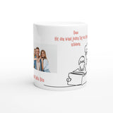 Personalisierbare Keramiktasse - Liebevolle Tasse für Oma - 11oz – weiße Fototasse aus Keramik für Kaffee oder Tee