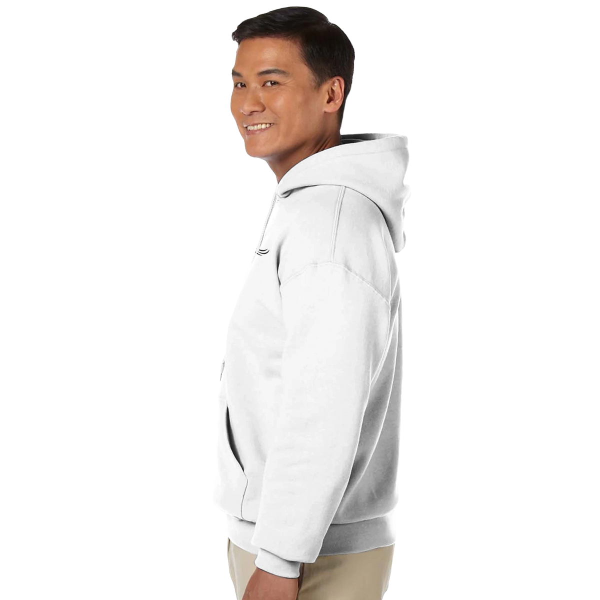 Personalisierter Pullover für Herren Hoodie - Arbeitsbekleidung für Freizeit & Arbeit – Textildruck mit dekorativem Design