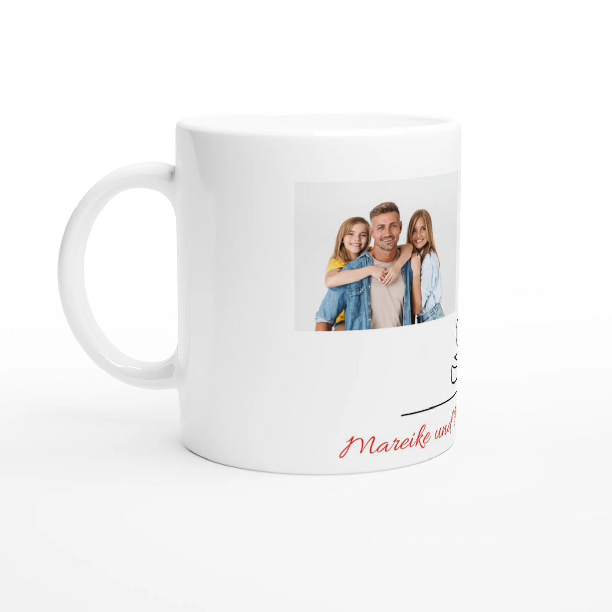 Dekoration mit Charakter. Personalisiertes Geschenk für Oma - Tasse mit Foto: für stilvolle Raumgestaltung. Schlicht, elegant und wirkungsvoll.
