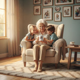 Stimmungsvolle Wandkunst für stilvolle Räume. Personalisiertes Geschenk für Oma - Tasse mit Foto: zeitlos und harmonisch. Eine besondere Bereicherung für jeden Raum.