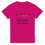 Personalizable Heavyweight Cotton T-Shirt – Classic Fit & Durable Design – Kleidungsstück mit dekorativer Druckgestaltung