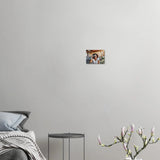 Stimmungsvolle Wandkunst für stilvolle Räume. für das Wohnzimmer – Dein Foto auf  in matter Museumsqualität 👌: zeitlos und harmonisch. Eine besondere Bereicherung für jeden Raum.