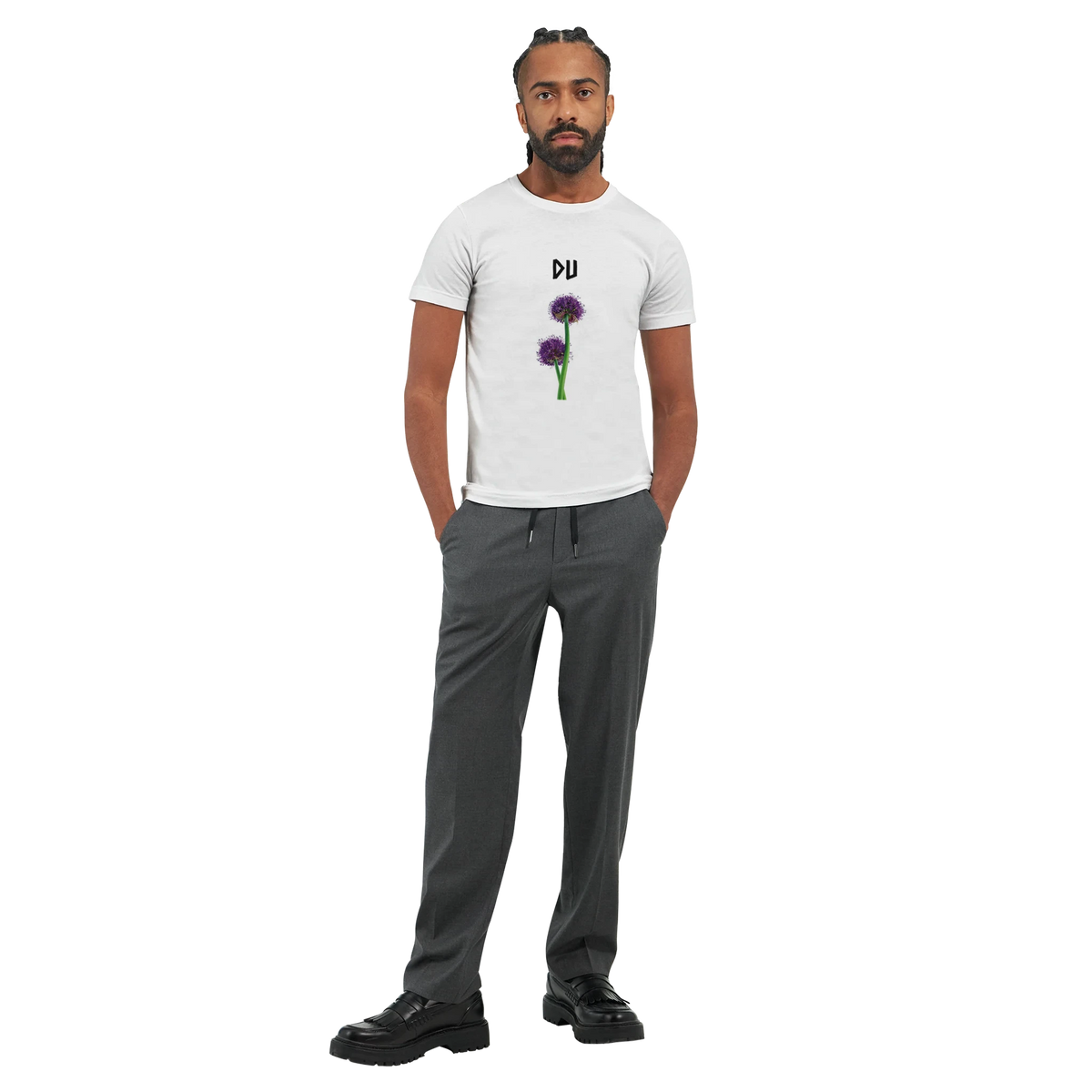Premium Unisex Crewneck T-shirt | Bella + Canvas 3001 – Kunstdruck auf Leinwand mit Holzkeilrahmen