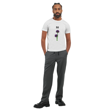 Premium Unisex Crewneck T-shirt | Bella + Canvas 3001 – Kunstdruck auf Leinwand mit Holzkeilrahmen
