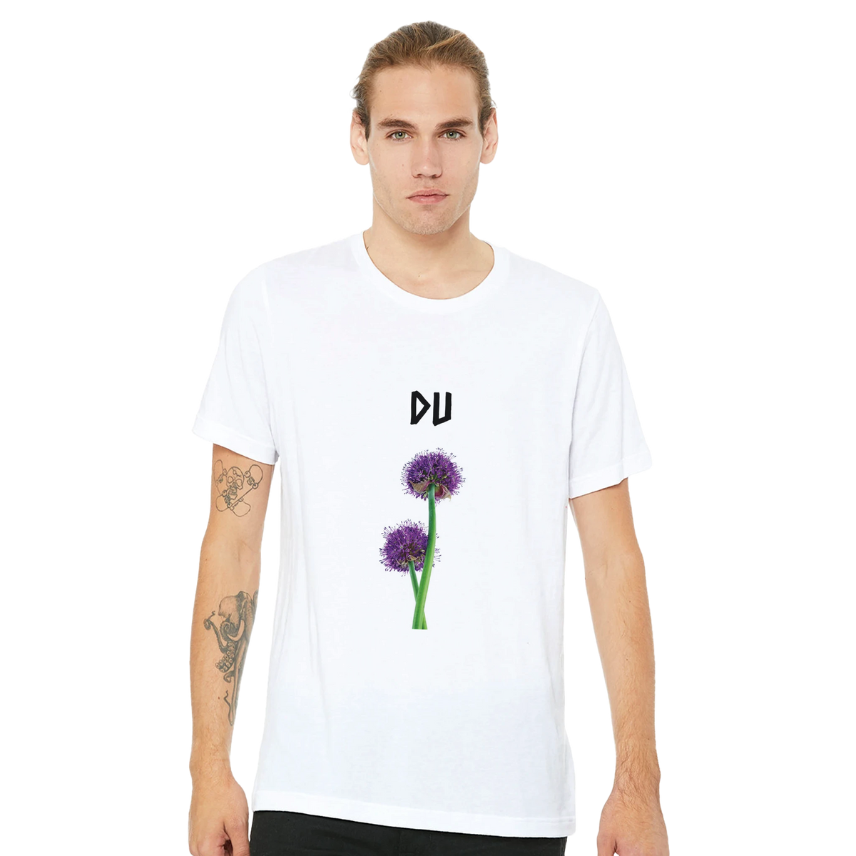 Premium Unisex Crewneck T-shirt | Bella + Canvas 3001 – Leinwandbild mit hochwertigem Motivdruck