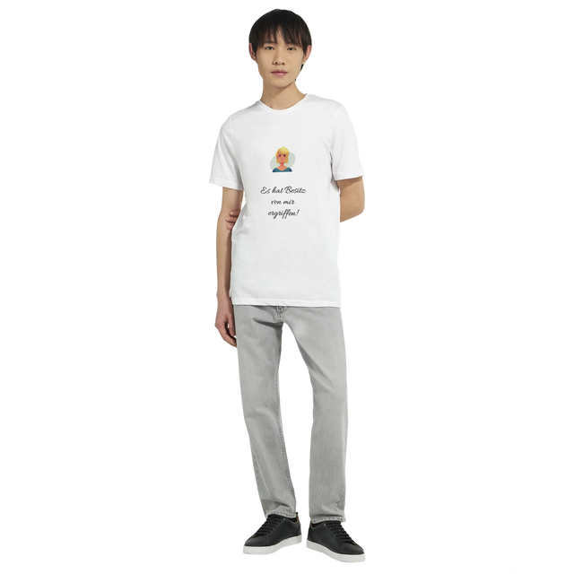 Dekoration mit Charakter. Premium Unisex Slim Fit Funshirt – Lustiges T-Shirt for All Occasions: zeitlos und harmonisch. Eine besondere Bereicherung für jeden Raum.