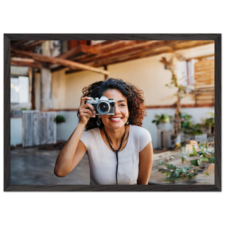 Premium Wooden Framed Poster With Premium Matte Paper – Fotoposter mit moderner Bildwirkung