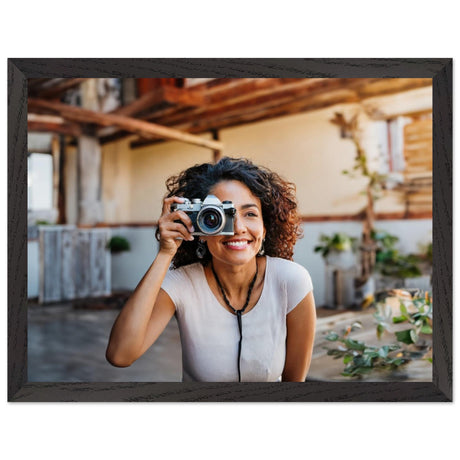 Stimmungsvolle Wandkunst für stilvolle Räume. Premium Wooden Framed  With Premium Matte Paper: zeitlos und harmonisch. Eine besondere Bereicherung für jeden Raum.
