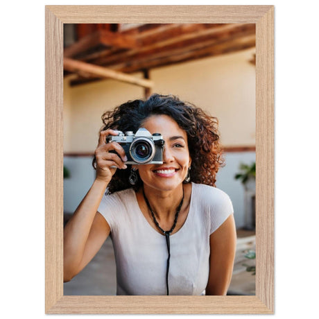 Dekoration mit Charakter. Premium Wooden Framed  With Premium Matte Paper: zeitlos und harmonisch. Eine besondere Bereicherung für jeden Raum.