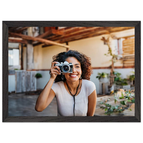 Dekoration mit Charakter. Premium Wooden Framed  With Premium Matte Paper: für stilvolle Raumgestaltung. Eine besondere Bereicherung für jeden Raum.