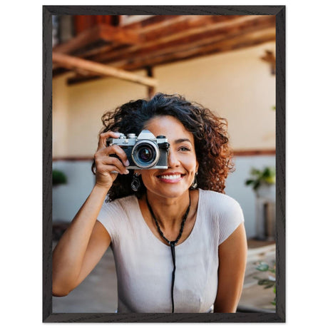 Premium Wooden Framed Poster With Premium Matte Paper – Fotoposter mit moderner Bildwirkung