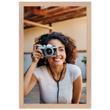 Dekoration mit Charakter. Premium Wooden Framed  With Premium Matte Paper: zeitlos und harmonisch. Schlicht, elegant und wirkungsvoll.