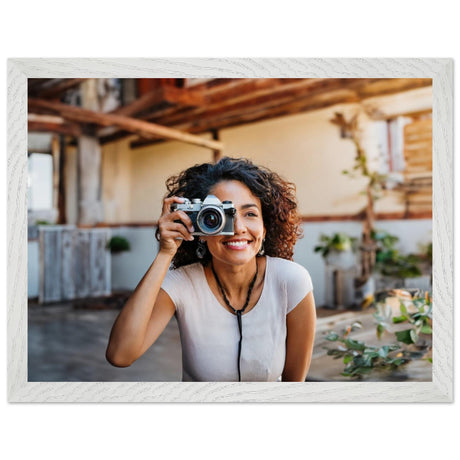 Premium Wooden Framed Poster With Premium Matte Paper – Kunstdruck auf Posterpapier mit hochwertiger Druckwirkung