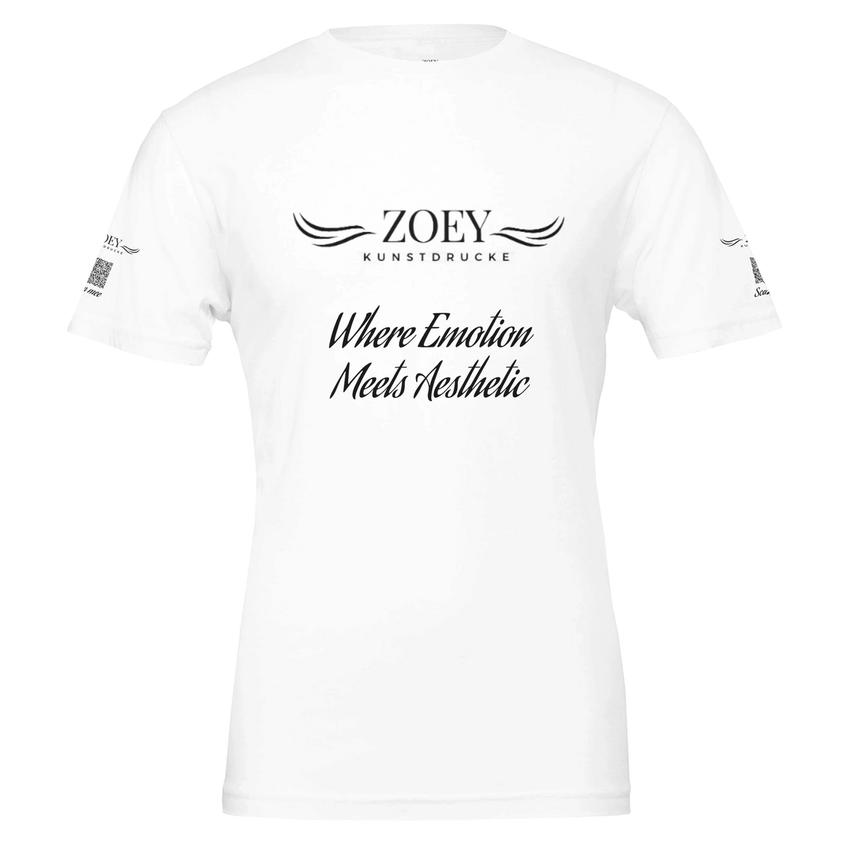 Dekoration mit Charakter. Premium Unisex Crewneck T-shirt | Bella + Canvas 3001: zeitlos und harmonisch. Schlicht, elegant und wirkungsvoll.