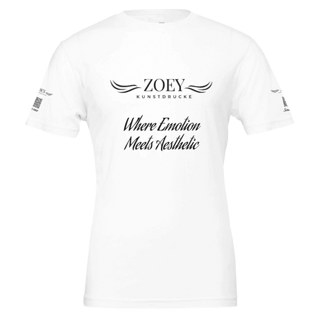 Dekoration mit Charakter. Premium Unisex Crewneck T-shirt | Bella + Canvas 3001: zeitlos und harmonisch. Schlicht, elegant und wirkungsvoll.