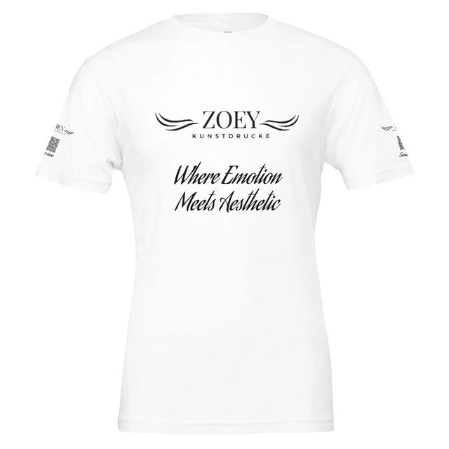 Dekoration mit Charakter. Premium Unisex Crewneck T-shirt | Bella + Canvas 3001: zeitlos und harmonisch. Schlicht, elegant und wirkungsvoll.