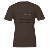 Premium Unisex Crewneck T-shirt | Bella + Canvas 3001 – Leinwand-Kunstdruck als dekorative Wandgestaltung