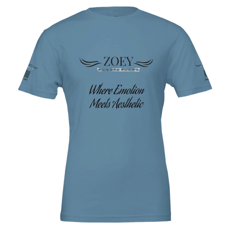 Premium Unisex Crewneck T-shirt | Bella + Canvas 3001 – Leinwand-Wandbild mit hochwertiger Druckgestaltung
