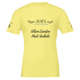 Dekoration mit Charakter. Premium Unisex Crewneck T-shirt | Bella + Canvas 3001: zeitlos und harmonisch. Schlicht, elegant und wirkungsvoll.
