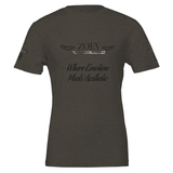 Dekoration mit Charakter. Premium Unisex Crewneck T-shirt | Bella + Canvas 3001: zeitlos und harmonisch. Schlicht, elegant und wirkungsvoll.