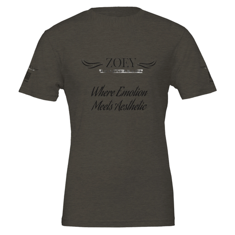 Dekoration mit Charakter. Premium Unisex Crewneck T-shirt | Bella + Canvas 3001: zeitlos und harmonisch. Schlicht, elegant und wirkungsvoll.