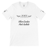 Stimmungsvolle Wandkunst für stilvolle Räume. Premium Unisex Crewneck T-shirt | Bella + Canvas 3001: zeitlos und harmonisch. Schlicht, elegant und wirkungsvoll.